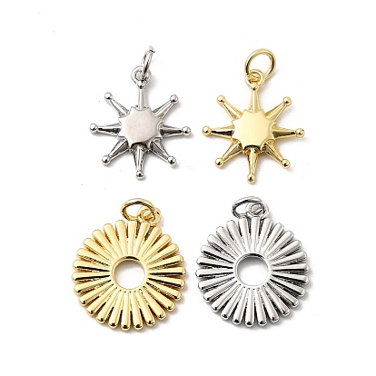 Латунные подвески, долговечный, без свинца и без кадмия, стойки покрытие, с целью перехода в кольце