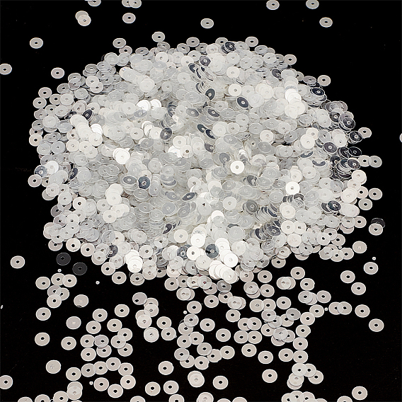 100г пластиковые шарики из ПВХ, плоско-круглые