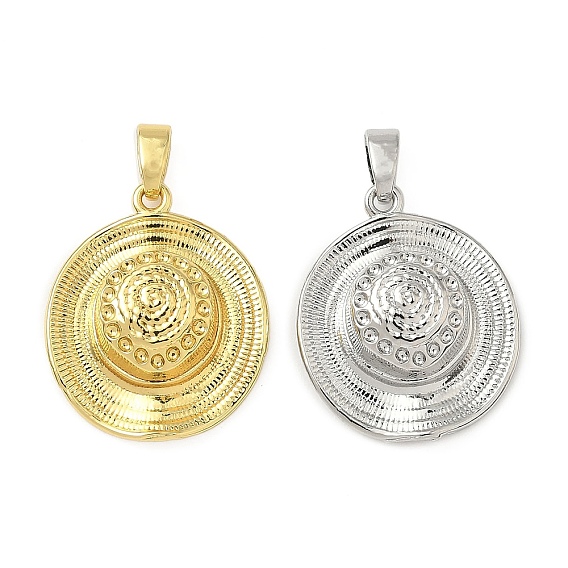 Латунные подвески, без кадмия и без свинца, шляпа