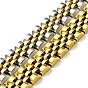 Ion Plating(IP) 304 Stainless Steel Thick Link Chain Bracelet, Watch Band Chain Bracelet for Men Women