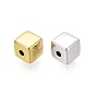 UV Plating Acrylic Beads, Cube