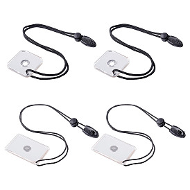 4шт 2 стили акриловое сигнальное зеркало, Зеркало-отражатель для спасения и выживания, для улицы