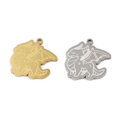 201 Stainless Steel Pendants, Pterosaur Charm