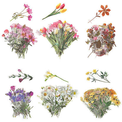 6сумки 6 стили водонепроницаемые самоклеящиеся наклейки для животных, для diy записки тумблер тумблер