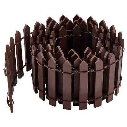 1украшения для забора из дерева, микропейзаж, украшение сада кукольного домика