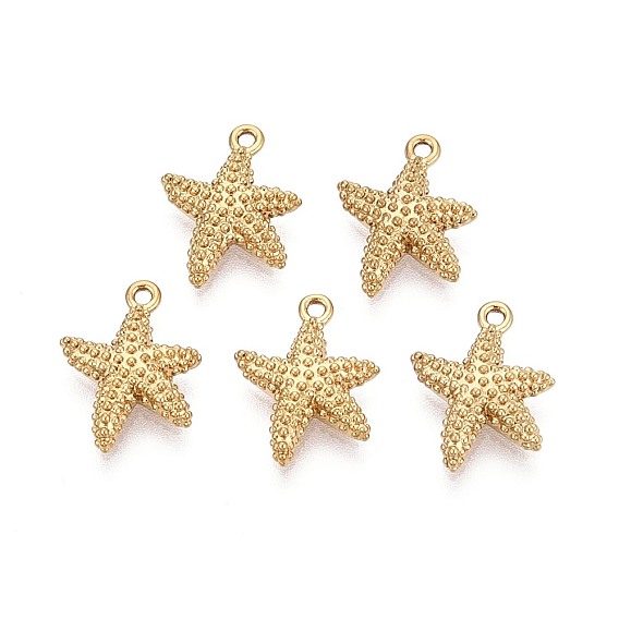 304 подвески из нержавеющей стали, прелести морская звезда