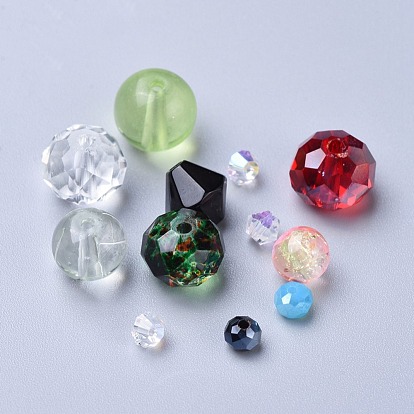Glass Beads, Mixed Shapes