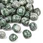Natural Green Spot Jasper Beads, Tumbled Stone, Nuggets, No Hole/Undrilled, Vase Filler Gems/Undrilled, Vase Filler Gems