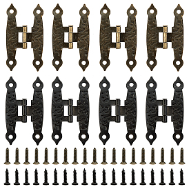 Петли для железных ящиков, с винтом