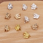 Alloy Hair Findings, Pony Hook, Ponytail Decoration Accessories, Butterfly