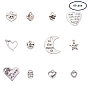 Tibetan Style Alloy Pendants, Mixed Shape