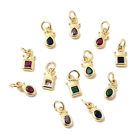 Латунь прелести циркония кубической, без кадмия и без свинца, реальный 18 k позолоченный, долговечный