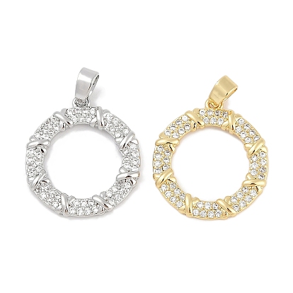 Стойки обшивки латунные подвески, круглые подвески, с кубического циркония, долговечный, без свинца и без кадмия