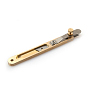 Steel & Brass Leather Positioning Line Strip Cutter, for DIY Leathercraft Cutting