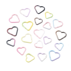 Кольца пружинные затворные из сплава с распылительной краской, сердце