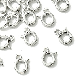 SHEGRACE Brass Lobster Claw Clasps, Cadmium Free & Lead Free & Nickel Free