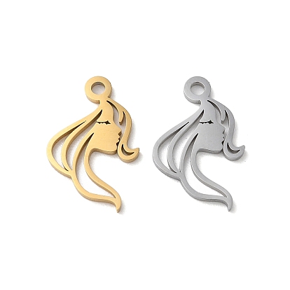 Ионное покрытие (ip) 304 подвески из нержавеющей стали, лазерная резка, женские прелести