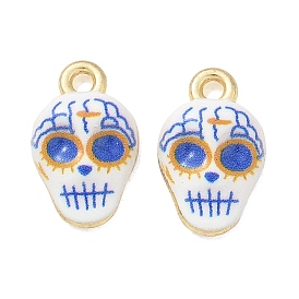 Подвески из эмали и сплава, череп прелести, долговечный