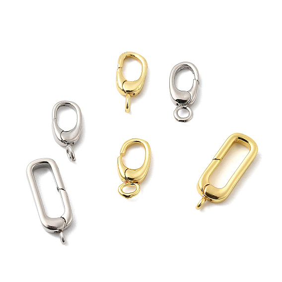 Латунные пружинные кольца, долговечный, без свинца и без кадмия, стойки покрытие