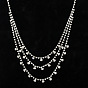 Sparkling Short Diamond Necklace for Women - Fashionable and Elegant N059