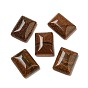 Synthetic Goldstone Cabochons, Rectangle
