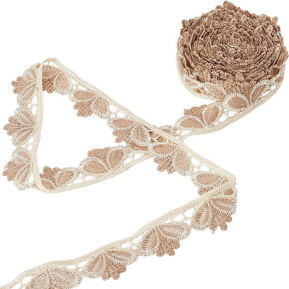 6ярдов полиэстеровой волнистой кружевной ленты