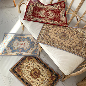 Retro table mat classical home photo props Persian carpet living room bedroom carpet soft decoration all-match mat