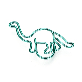 Dinosaur Shape Iron Paper Clips, Cute Paper Clips, Funny Bookmark Marking Clips