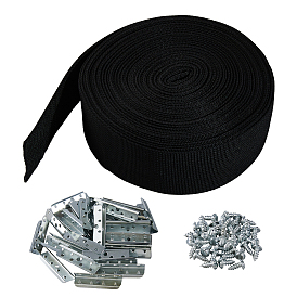 Нейлоновая лента, с защелкой для дивана из цинкового сплава, для аксессуаров для одежды, украшение подарка