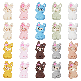 20 шт 10 цвета альпака пищевой экологически чистый силиконовый фокус бусины