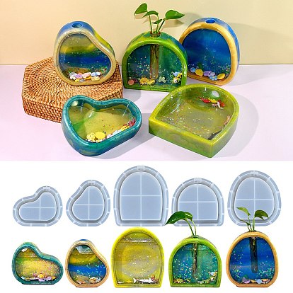 Пищевые силиконовые формы для ваз своими руками, формы для литья смолы, белые