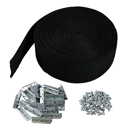 Нейлоновая лента, с защелкой для дивана из цинкового сплава, для аксессуаров для одежды, украшение подарка