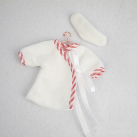 Cellucotton Doll Clothes, 16cm BJD Doll Girl Outfit, Lovely Night Robe