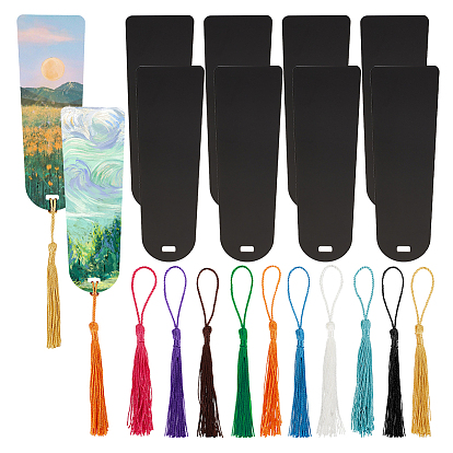 Наборы для изготовления акриловых закладок, с закладкой для арок (шт.) и кисточками из полиэстера (шт.)