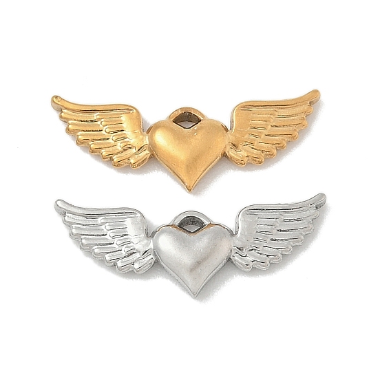304 подвески из нержавеющей стали, очарование крыла сердца