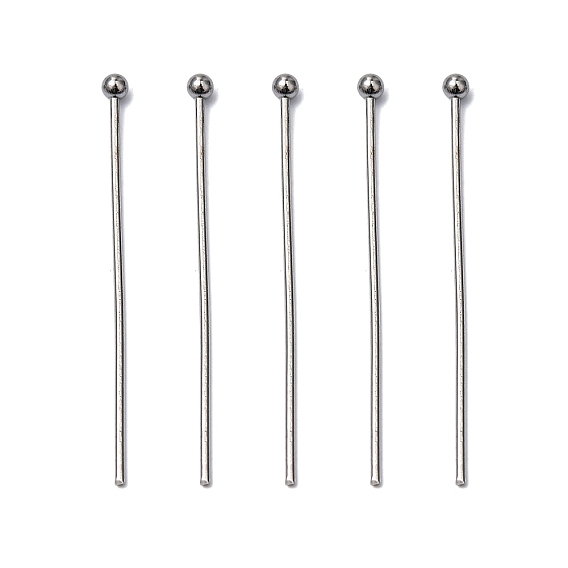 304 штыри для шариковой головки из нержавеющей стали, 30 мм, штифты : 0.8 мм