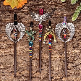 Wood Hair Sticks, Hair Accessories for Women & Girls