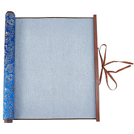 1шт. пустая атласная салфетка для письма водой, прямоугольные