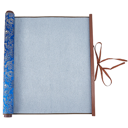 1шт. пустая атласная салфетка для письма водой, прямоугольные