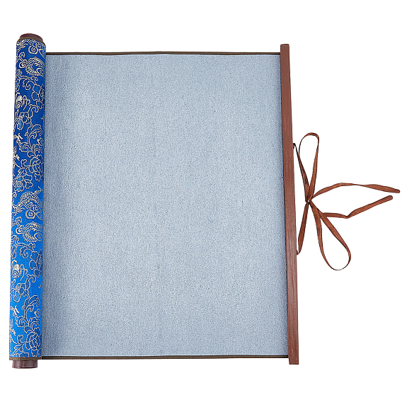 1шт. пустая атласная салфетка для письма водой, прямоугольные