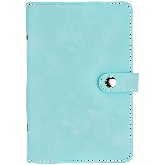 Couverture de carnet en cuir PU, rectangle