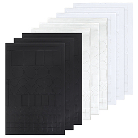 9 шт. 3 стили ПВХ водонепроницаемые самоклеящиеся наклейки