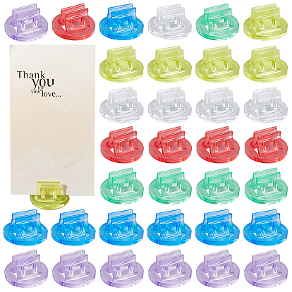 60шт 6цвета прозрачный пластиковый держатель для карт, для игры в карты