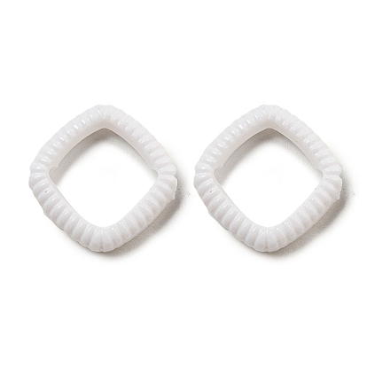Opaque Acrylic Bead Frame, Rhombus