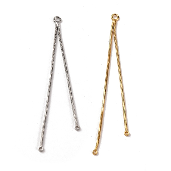 Латунные квадратные змейки цепи большие подвески, кисточка