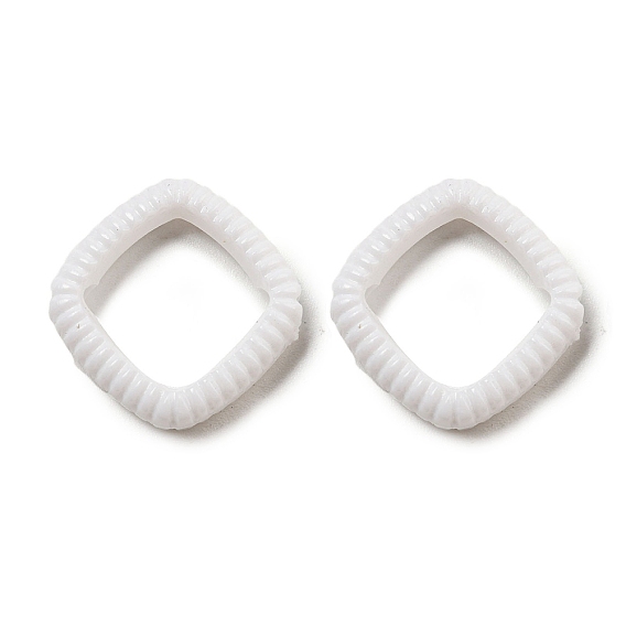 Opaque Acrylic Bead Frame, Rhombus