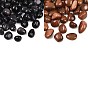 Synthetic Goldstone Beads, Tumbled Stone, Nuggets, No Hole/Undrilled, Vase Filler Gems/Undrilled, Vase Filler Gems