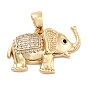 Стойка металлическая латунная микропрофилированная кубическая циркония подвески, долговечный, без кадмия и без свинца, слон