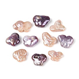 Натуральный жемчуг в стиле барокко кеши, зарождающаяся жемчужина, бабочка