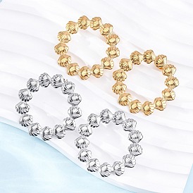 304 серьги-гвоздики из нержавеющей стали для женщин, формы раковины